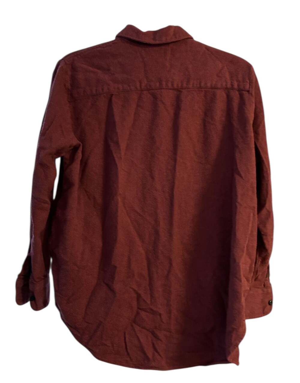 Madewell Solid Flannel Oversized Button-Down Shir… - image 3